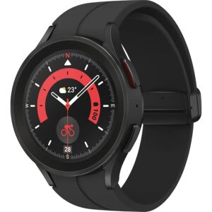 Samsung Galaxy Watch 5 Pro Akıllı Saat Siyah Titanium 45mm SM-R920NZKATUR (Samsung Türkiye Garantili)