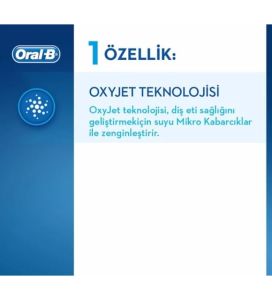 Oral-B Aquacare 4 Oxyjet Şarjlı Ağız Duşu
