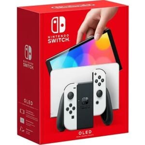 Nintendo Switch OLED Beyaz Oyun Konsolu  (İthalatçı Garantili)