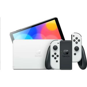 Nintendo Switch OLED Beyaz Oyun Konsolu  (İthalatçı Garantili)