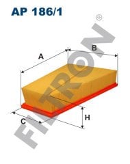 FORD Mondeo IV 1.6 Ti-VCT 92kw 125hp  Hava Filtresi AP186/1 FİLTRON