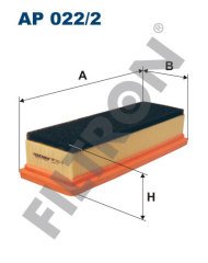 FIAT Idea (135/235) 1.4 8V 57kw 77hp  Hava Filtresi AP022/2 FİLTRON