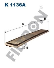 BMW 3 (E46) 316i/Ci 85kw 115hp  Polen Kabin filtresi K1136A FİLTRON