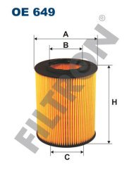 BMW 7 (E65/E66) 740d 190kw 258hp  Yağ Filtresi OE649 FİLTRON
