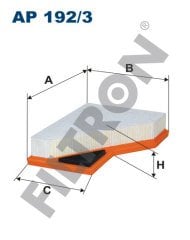 MINI Mini One I 1.4 55kw 75hp  Hava Filtresi AP192/3 FİLTRON