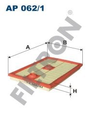 AUDI A3 (8VA/8VS/8V7) 1.4 TFSI 90kw 122hp  Hava Filtresi AP062/1 FİLTRON