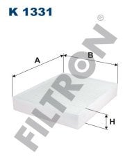 BMW 1 (F20/F21) 118d 105kw 143hp  Polen Kabin filtresi K1331 FİLTRON