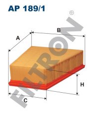 VOLKSWAGEN Polo IV (9N) 1.4 TDI 51kw 70hp  Hava Filtresi AP189/1 FİLTRON