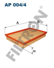 AUDI TT / TTS / TTRS II (8J) 3.2 V6 184kw 250hp  Hava Filtresi AP004/4 FİLTRON