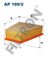SKODA Fabia I 1.4 TDI 51kw 70hp  Hava Filtresi AP189/2 FİLTRON