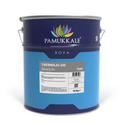 Pamukkale Thermolac 600 Derece Isıya Dayanıklı Boya 2.5 Kg Metalik Gri