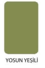 Pamukkale Silikonlu Tenis Kort Boyası 20 Kg Yosun Yeşili