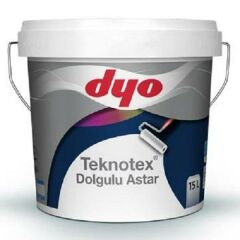 Dyo Teknotex Dolgulu İç Dış Astar 7.5 Lt Beyaz