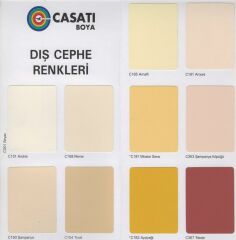 Casati Silikonlu Dış Cephe Boyası 15 Lt