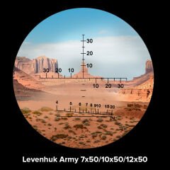 Levenhuk Army 10x50 Artıkıllı Binoküler Dürbün