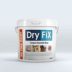 DryFix No Fire Paint Alev Almayan Yanmaz Boya 18 Kg Beyaz