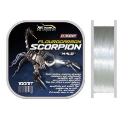 Akajima Scorpion Fluorocarbon Misina 100 mt 0.40 mm
