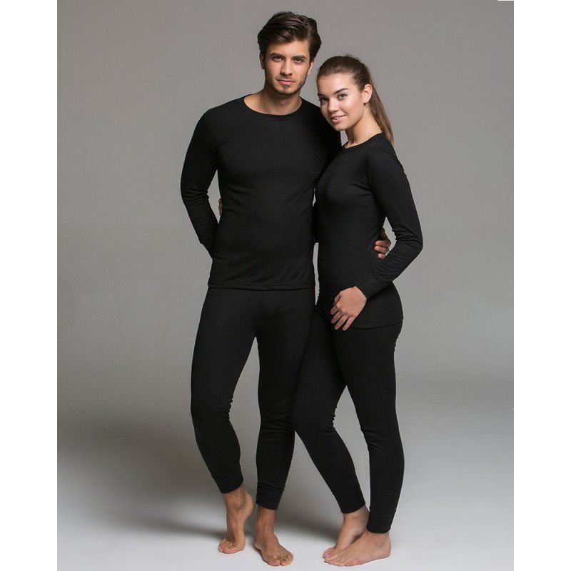 Thermoform Active Ribana Termal İçlik Set Siyah (HZT4008)