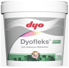 Dyofleks Elyaflı Çatı Su İzolasyon Malzemesi 5 Lt Beyaz