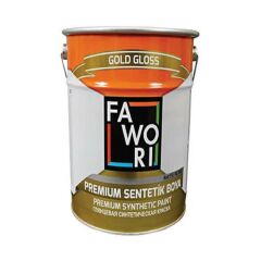 Fawori Premium Sentetik Yağlı Boya 5 Lt Siyah