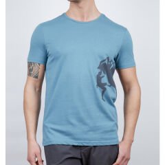 Alpinist Camp Erkek T-Shirt Mavi (600611)