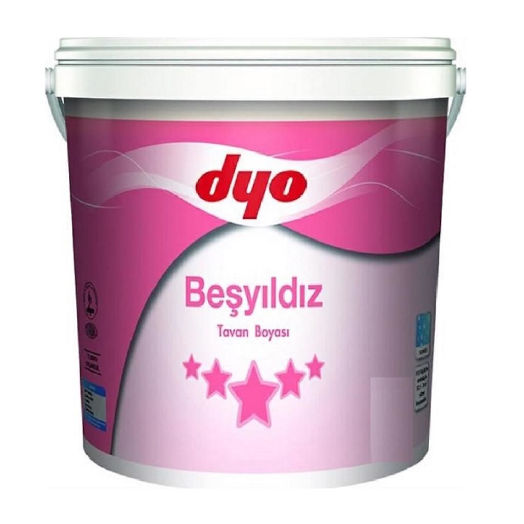 Dyo Beşyıldız Tavan Boyası 17.5 Kg