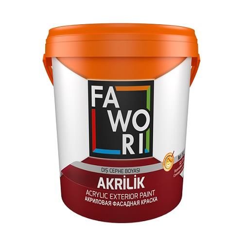 Fawori Akrilik Dış Cephe Boyası 15 Lt Beyaz