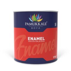 Pamukkale Enamel Sentetik Parlak Boya 5 Kg Antrasit Gri Ral 7016