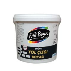 Filli Boya Yol Çizgi Boyası Su Bazlı 25 Kg Beyaz