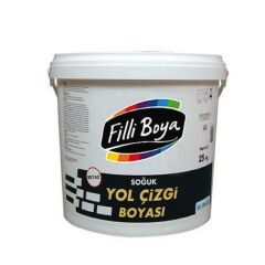 Filli Boya Yol Çizgi Boyası Su Bazlı 25 Kg Sarı