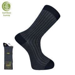 Pro Çorap Gence Bambu Erkek Çorabı Lacivert  (17101-R4)