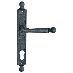 Prinç döküm antik siyah rustik eskitme,ferforje tipi osmanlı kapı kolu HFT010122