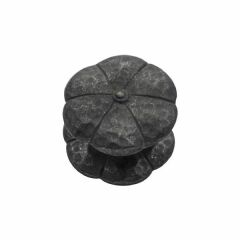 Prinç döküm antik siyah rustik eskitme, ferforje tipi osmanlı tipi kapı topuzu tokmağı HFT06009