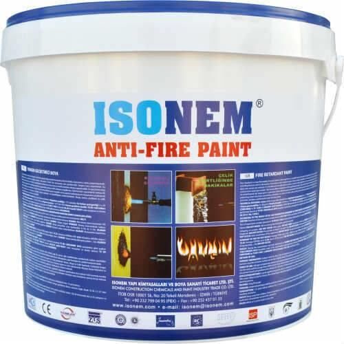 İsonem AntiFire Paint Yangın Geciktiren Boya 18 Kg