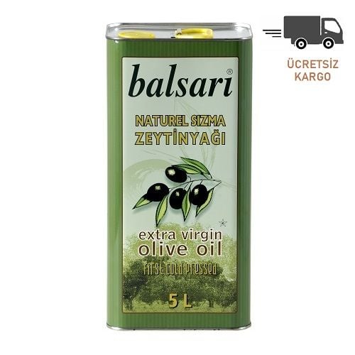 4x5Ltr. BALSARI Natürel Sızma Zeytinyağı [Ücretsiz Kargo]