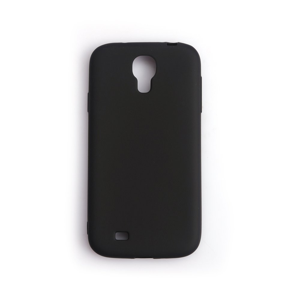 Mopal Samsung S4 Rubber Yumuşak Silikon Kılıf Black