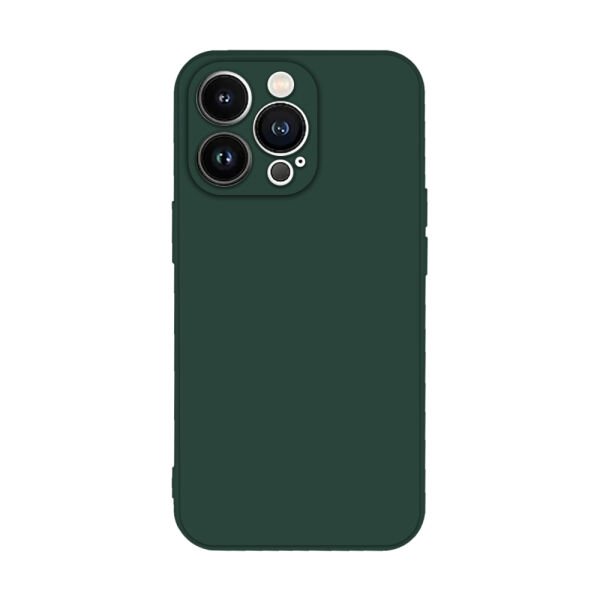 Iphone 13 Pro Angle Silikon Kılıf Dark Green