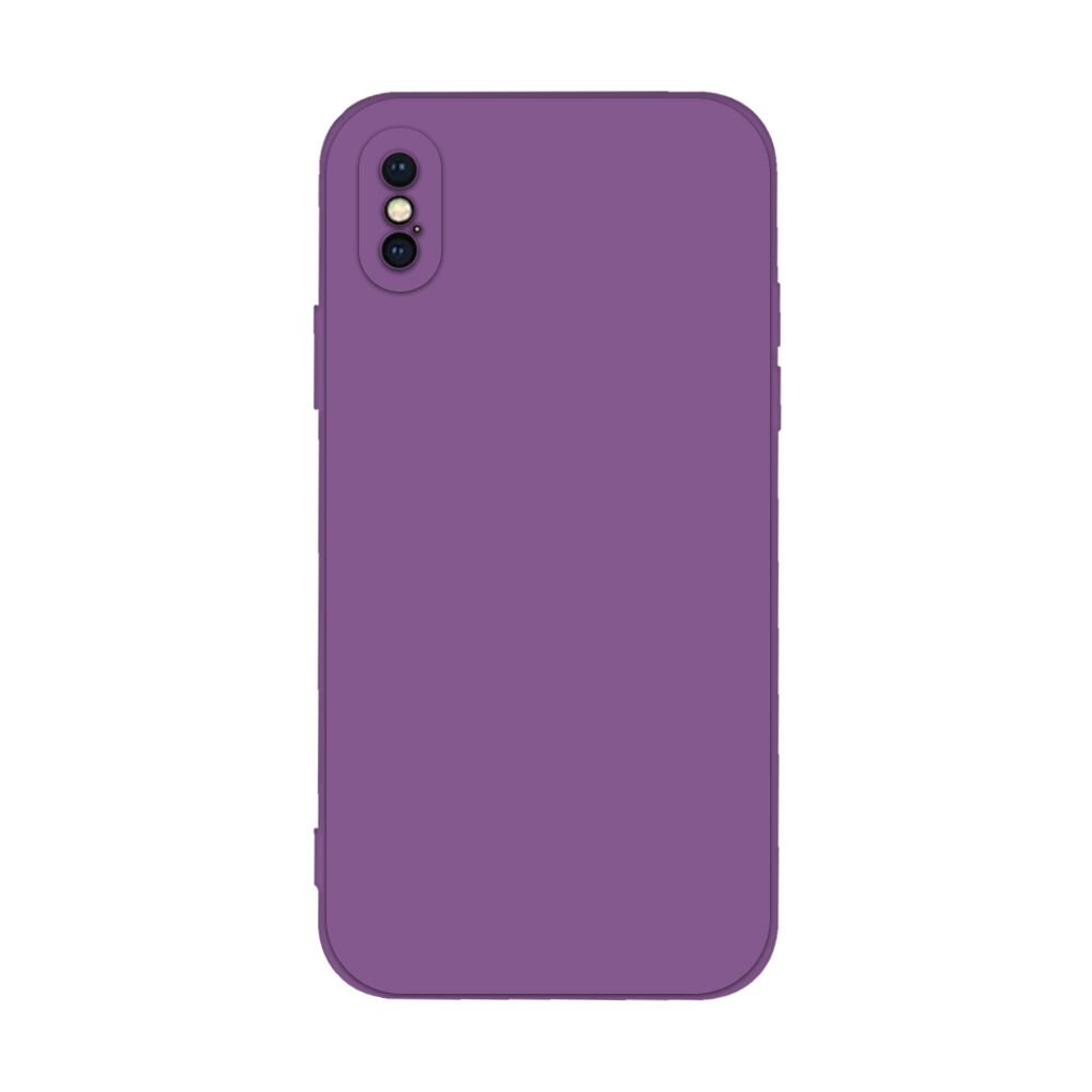 iPhone X/XS Angle Silikon Kılıf Purple Deep