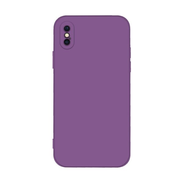 iPhone X/XS Angle Silikon Kılıf Purple Deep
