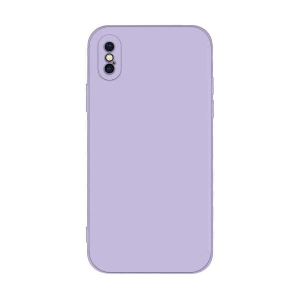 iPhone X/XS Angle Silikon Kılıf Purple P1