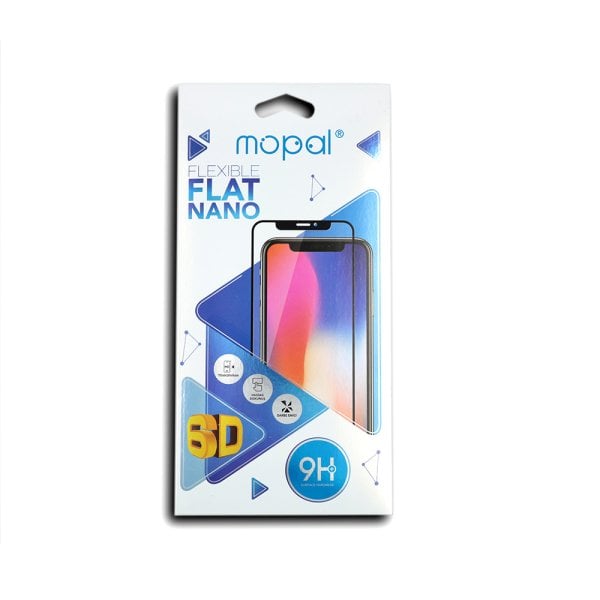 Mopal Huawei Psmart 2019 Flexible Flat 6D Nano Ekran Koruyucu Siyah