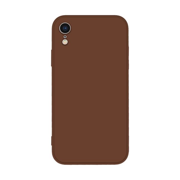 Iphone XR Angle Silikon Kılıf Brown
