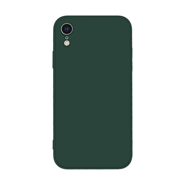Iphone XR Angle Silikon Kılıf Dark Green