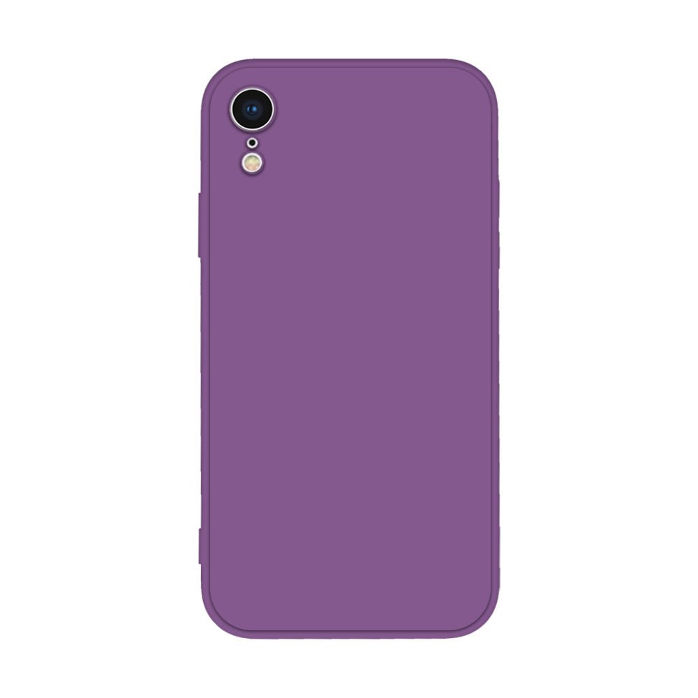 Iphone XR Angle Silikon Kılıf Purple Deep