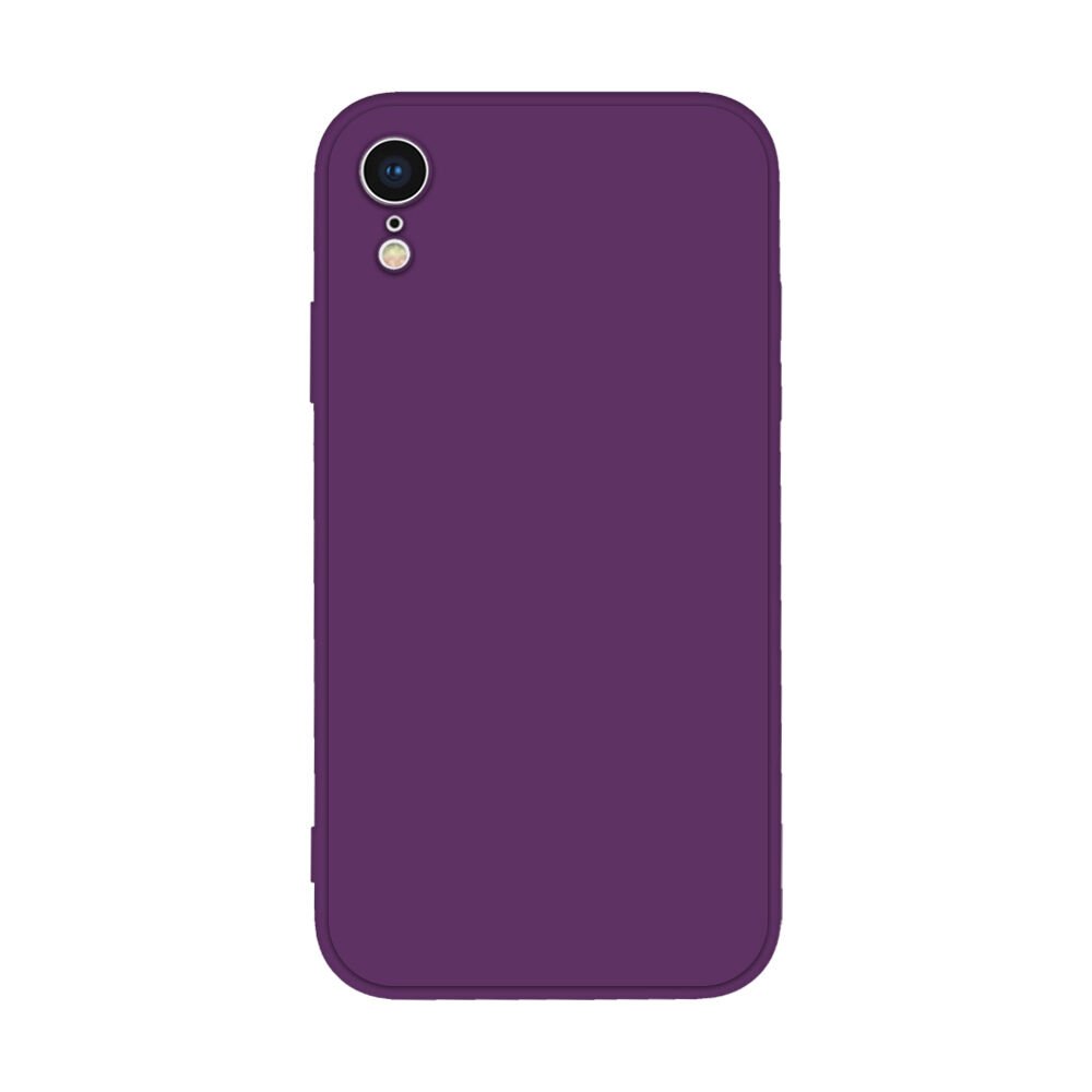 Iphone XR Angle Silikon Kılıf Purple P2 Dark