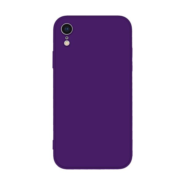 Iphone XR Angle Silikon Kılıf Purple P4