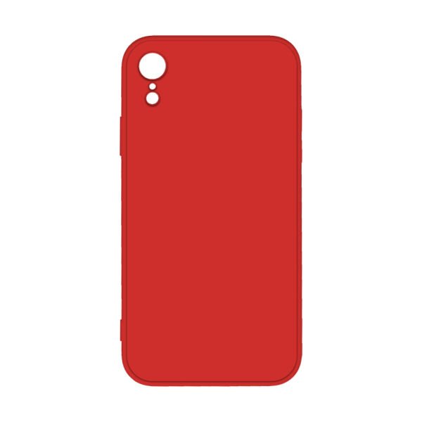 Iphone XR Angle Silikon Kılıf Red R1