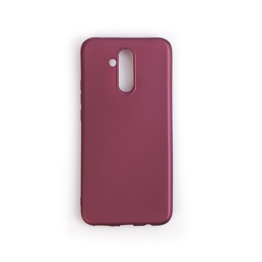 Mopal Huawei Mate 20 Lite Rubber Yumuşak Silikon Kılıf New Purple