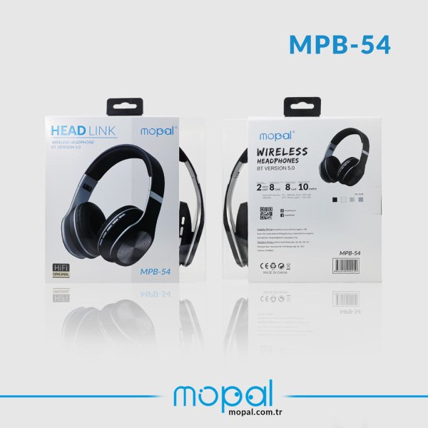 MPB-54 Kulak Üstü Bluetooth Kulaklık Beyaz