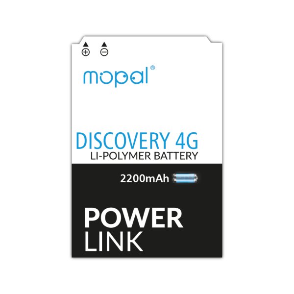 Mopal Power Link General Mobile Discovery 4G Ekstra Güçlü 2200 Mah Batarya